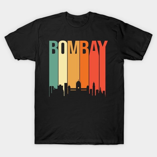 Mumbai Bombay Skyline Maharashtra Marathi Design T-Shirt by alltheprints